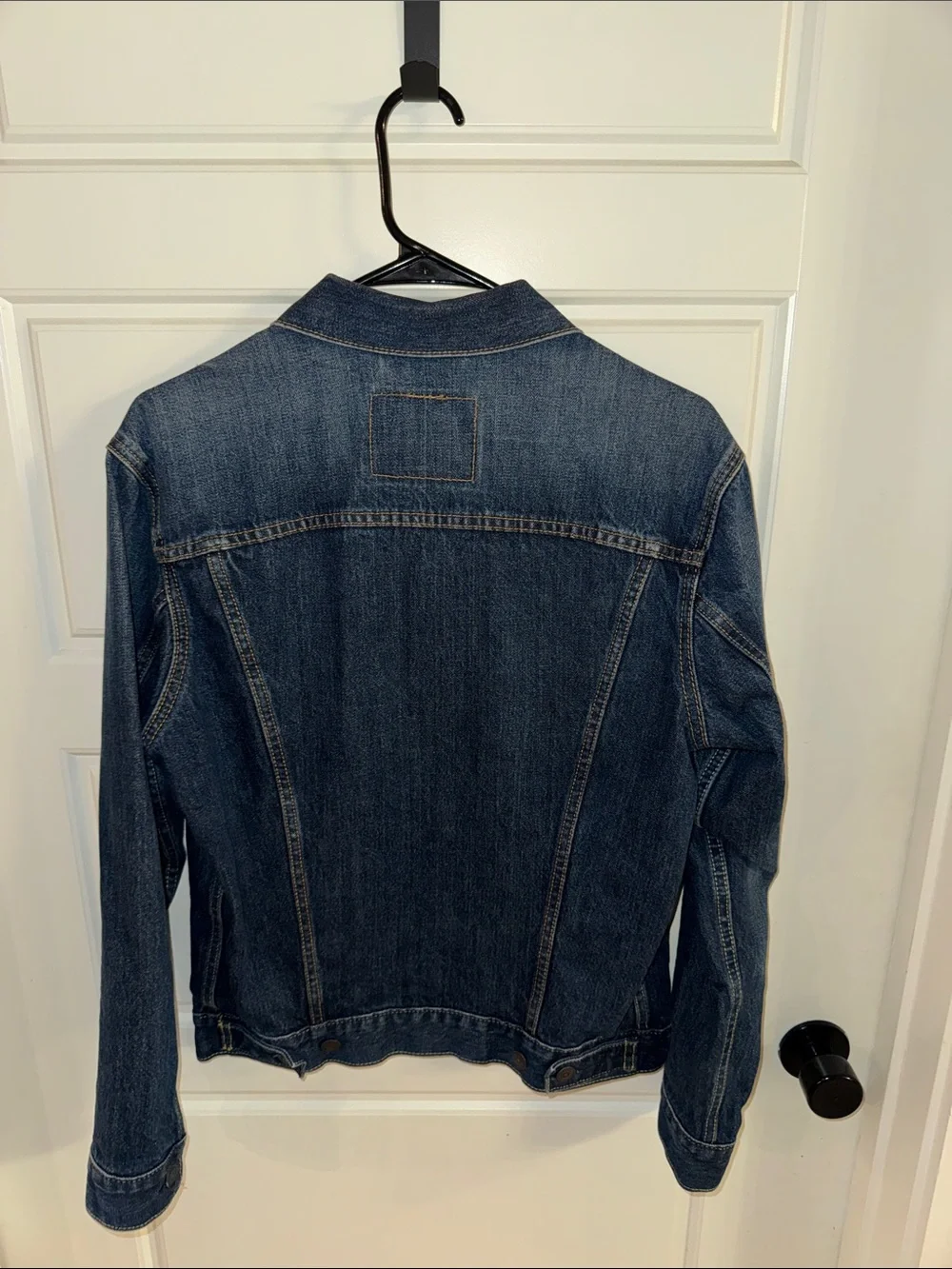 Levi's Indigo Blue Denim Trucker Jacket - Picture 4 of 5